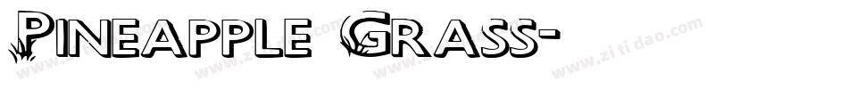 Pineapple Grass字体转换